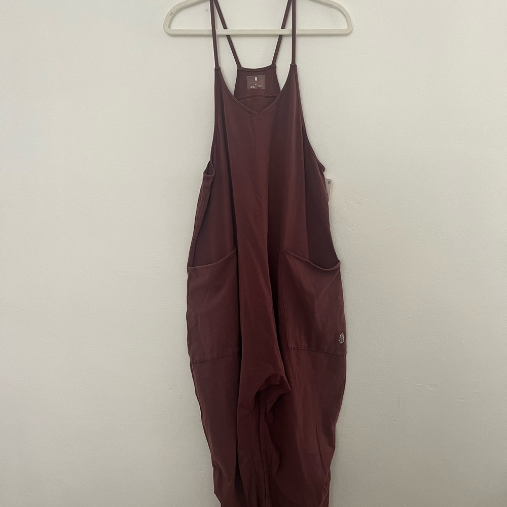 Free People Hot Shot Onesie: Bitter Chocolate🍫 - Picture 3 of 6